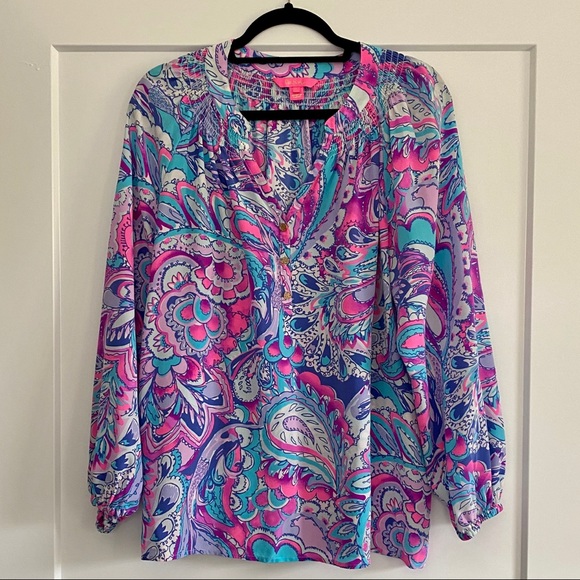 Lilly Pulitzer Tops - Lilly Pulitzer Elsa Top